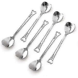 Unbranded Espresso spoons, small dessert spoons in stainless steel 13 cm Unbranded Espresso spoons, small dessert spoons in stainless steel 13 cm