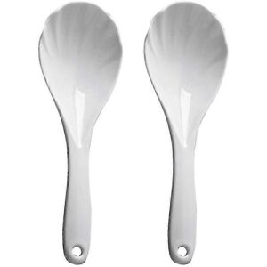 Unbranded Set of 2 reusable non-stick rice spoons for serving rice Unbranded Set of 2 reusable non-stick rice spoons for serving rice