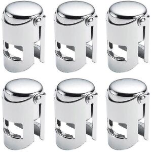 Unbranded Stainless Steel Champagne Bottle Stopper, Sealer, Cork, Saver Unbranded Stainless Steel Champagne Bottle Stopper, Sealer, Cork, Saver