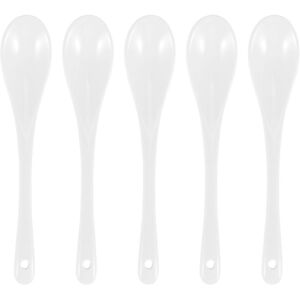 Unbranded Set of 5 ceramic teaspoons for jam and honey Unbranded Set of 5 ceramic teaspoons for jam and honey