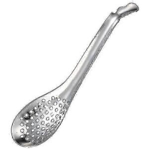 Unbranded Small Stainless Steel Slotted Spoons - Caviar Serving, Kitchen Strainer, Molecul Unbranded Small Stainless Steel Slotted Spoons - Caviar Serving, Kitchen Strainer, Molecul