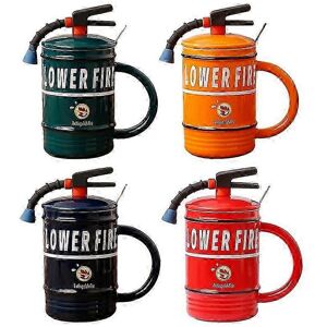 Unbranded (Orange) Creative Fire Extinguisher Mug, Funny Water Cup, Spoon and Lid, 480ml, Unbranded (Orange) Creative Fire Extinguisher Mug, Funny Water Cup, Spoon and Lid, 480ml,