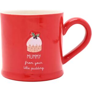 WIDDOP and Co. Christmas Coffee Mug Mummy Embossed Ceramic Festive Red Gift Boxed Tea Cup 300ml WIDDOP and Co. Christmas Coffee Mug Mummy Embossed Ceramic Festive Red Gift Boxed Tea Cup 300ml