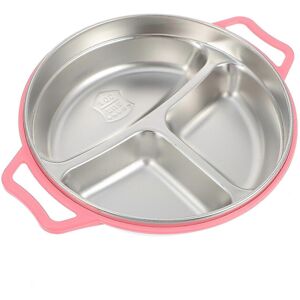 Unbranded 1pc Stainless Steel Kids Dinner Plate Food Storage Plate for Home Unbranded 1pc Stainless Steel Kids Dinner Plate Food Storage Plate for Home