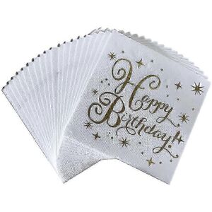 Unbranded (40 Pieces Silver) Wedding Cocktail Napkins, Gold Foil Disposable Dessert Paper Unbranded (40 Pieces Silver) Wedding Cocktail Napkins, Gold Foil Disposable Dessert Paper