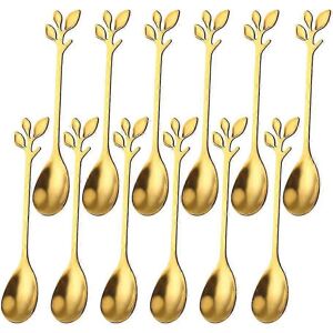 Unbranded Coffee spoons / mini coffee spoon for coffee / gift spoon / 12 pieces (gold) gif Unbranded Coffee spoons / mini coffee spoon for coffee / gift spoon / 12 pieces (gold) gif