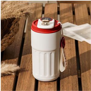 Unbranded (Red) 15 oz Stainless Steel Coffee Mug,Vacuum Insulated Tumbler with temperature Unbranded (Red) 15 oz Stainless Steel Coffee Mug,Vacuum Insulated Tumbler with temperature