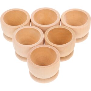 Artibetter 24 Pcs Wooden Egg Cups For Boiled Eggs Easter Decor Diy Craft Artibetter 24 Pcs Wooden Egg Cups For Boiled Eggs Easter Decor Diy Craft