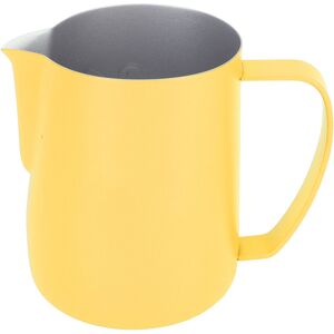 Unbranded 600ml Stainless Steel Milk Frothing Pitcher, 13cm Light Yellow Unbranded 600ml Stainless Steel Milk Frothing Pitcher, 13cm Light Yellow