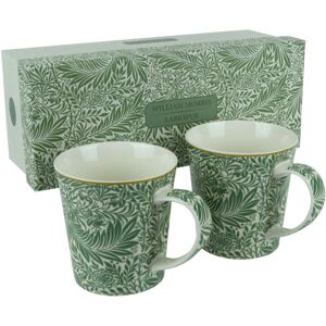 The Leonardo Collection William Morris Larkspur Set of 2 China Mugs in Presentation Box 300ml 10 fl oz C The Leonardo Collection William Morris Larkspur Set of 2 China Mugs in Presentation Box 300ml 10 fl oz C