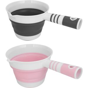 kepptory 2 Pack Foldable Water Ladle, Scoop Dipper kepptory 2 Pack Foldable Water Ladle, Scoop Dipper