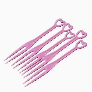 Unbranded Disposable fruit fork, dessert fork, pie fork, bistro plate, fruit fork, skewer, Unbranded Disposable fruit fork, dessert fork, pie fork, bistro plate, fruit fork, skewer,