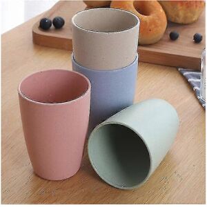 Unbranded Reusable and eco-friendly unbreakable wheat straw cup Unbranded Reusable and eco-friendly unbreakable wheat straw cup