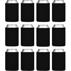 Unbranded 12 Pack Beer Can Cooler Sleeves, Foldable and Reusable, for Home, Office, Bar, B Unbranded 12 Pack Beer Can Cooler Sleeves, Foldable and Reusable, for Home, Office, Bar, B