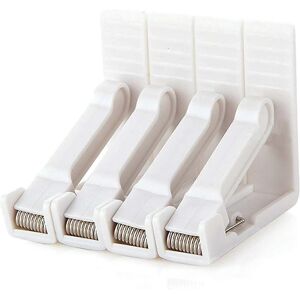 Unbranded Pack of 4 plastic tablecloth clips, adjustable high clamp, desk support thicknes Unbranded Pack of 4 plastic tablecloth clips, adjustable high clamp, desk support thicknes