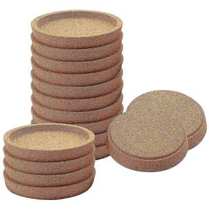 Unbranded 16 Pack Cork Coasters, 4 Inch Round Absorbent Heat Resistant Coasters for Most C Unbranded 16 Pack Cork Coasters, 4 Inch Round Absorbent Heat Resistant Coasters for Most C