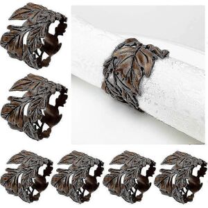 Unbranded Hason Napkin Rings, Napkin Rings, Leaf Napkin Rings Heilwiy Set of 6 Exquisite G Unbranded Hason Napkin Rings, Napkin Rings, Leaf Napkin Rings Heilwiy Set of 6 Exquisite G