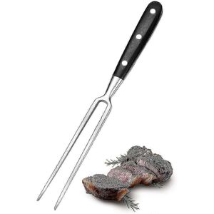 Unbranded Meat fork 2024, large meat fork with wooden handle and stainless steel, 15 cm bl Unbranded Meat fork 2024, large meat fork with wooden handle and stainless steel, 15 cm bl