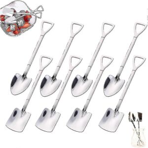 Unbranded Set of 12 stainless steel dessert spoons, watermelon spoons, coffee spoons, ice Unbranded Set of 12 stainless steel dessert spoons, watermelon spoons, coffee spoons, ice