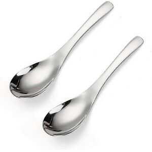 Unbranded Thick and heavy soup spoons, stainless steel soup spoons, table spoons Unbranded Thick and heavy soup spoons, stainless steel soup spoons, table spoons