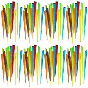 Unbranded Pack of 500 mini plastic fruit forks for cakes, tastings, appetizers, small dess Unbranded Pack of 500 mini plastic fruit forks for cakes, tastings, appetizers, small dess