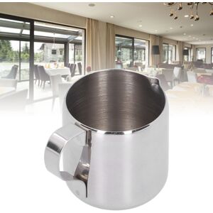 Unbranded Coffee Pitcher 60ml 304 Stainless Steel Milk Frothing Jug for Home & Cafe Use Unbranded Coffee Pitcher 60ml 304 Stainless Steel Milk Frothing Jug for Home & Cafe Use