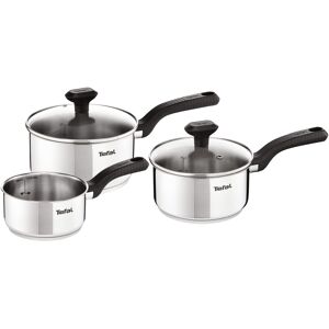 Tefal Comfort Max 3 Peice Stainless Steel Set ? Durable Cookware for Healthy Coo Tefal Comfort Max 3 Peice Stainless Steel Set ? Durable Cookware for Healthy Coo