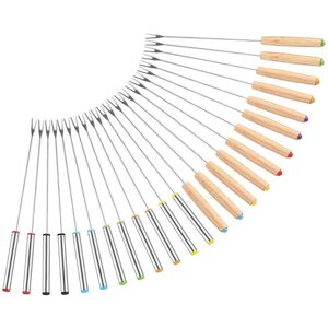 Unbranded 24 Pack Stainless Steel Fondue Forks Unbranded 24 Pack Stainless Steel Fondue Forks