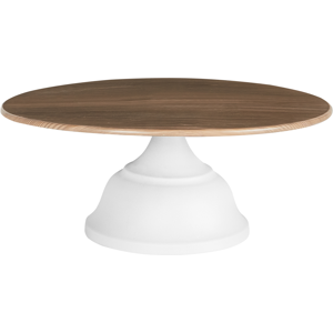 Beliani Cake Stand BRIOCHE Metal White Beliani Cake Stand BRIOCHE Metal White