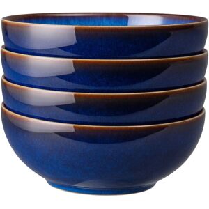 Denby - Blue Haze Cereal Bowls Set of 4 - Dishwasher Microwave Safe Crockery - C Denby - Blue Haze Cereal Bowls Set of 4 - Dishwasher Microwave Safe Crockery - C