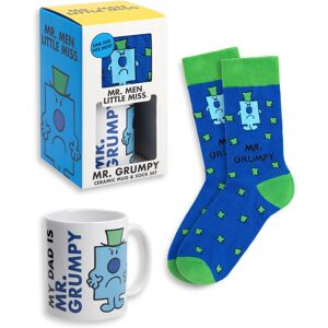 Mr. Men Mug and Sock Gift Set (Mens Blue) Mr. Men Mug and Sock Gift Set (Mens Blue)