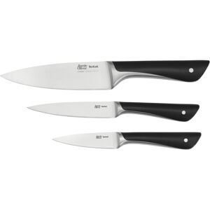 Tefal Jamie Oliver Kitchen Knives Set, 3 Pieces, The Starter Set, German Stainle Tefal Jamie Oliver Kitchen Knives Set, 3 Pieces, The Starter Set, German Stainle