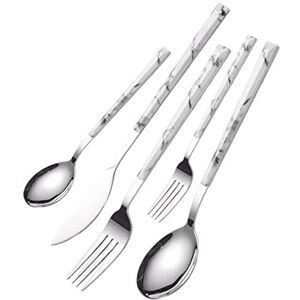 Unbranded 20-piece stainless steel cutlery set, suitable for dining, Set for 4. Unbranded 20-piece stainless steel cutlery set, suitable for dining, Set for 4.