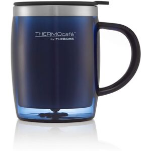 Thermos Translucent Desk Mug, Stainless Steel, Blue, S (Pack of 1), 450 ml Thermos Translucent Desk Mug, Stainless Steel, Blue, S (Pack of 1), 450 ml