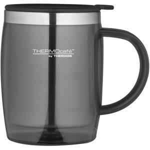 Thermos THERMOcaf? Translucent Desk Mug, Gun Metal, 450 ml Thermos THERMOcaf? Translucent Desk Mug, Gun Metal, 450 ml