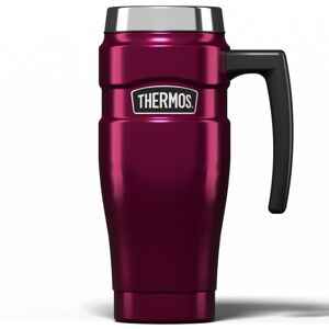 Thermos Stainless King Raspberry Travel Mug (470ml), Reusable Insulated Stainles Thermos Stainless King Raspberry Travel Mug (470ml), Reusable Insulated Stainles