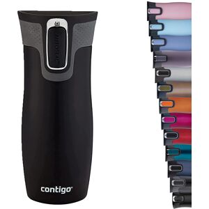 Contigo West Loop Autoseal Travel Mug, Stainless Steel Thermal Vacuum Flask, Lea Contigo West Loop Autoseal Travel Mug, Stainless Steel Thermal Vacuum Flask, Lea