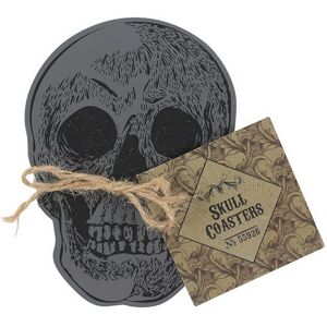Cabinet Of Curiosities Skull Coasters (Set of 4) Cabinet Of Curiosities Skull Coasters (Set of 4)