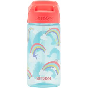 Smash Water Bottle 450ml -Light Blue Rainbow Design Smash Water Bottle 450ml -Light Blue Rainbow Design