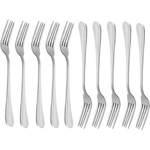 Unbranded Dinner Forks, Heavy-Duty Stainless Steel Dinner Forks Set of 10 Unbranded Dinner Forks, Heavy-Duty Stainless Steel Dinner Forks Set of 10