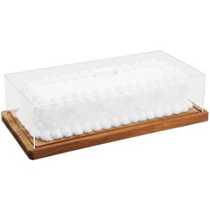 Unbranded Wood Cake Stand & Acrylic Lid, Charcuterie Table Display Set, Wooden Dessert Boa Unbranded Wood Cake Stand & Acrylic Lid, Charcuterie Table Display Set, Wooden Dessert Boa
