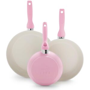 GreenPan Rio Hard Anodized Healthy Ceramic Nonstick, 7" 9.5" and 11" 3 Piece Fry GreenPan Rio Hard Anodized Healthy Ceramic Nonstick, 7" 9.5" and 11" 3 Piece Fry