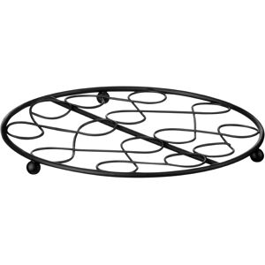 Premier Housewares Heat Resistant Black Twist Trivet Premier Housewares Heat Resistant Black Twist Trivet