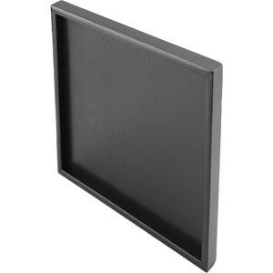 Unbranded Solid Wood Square Serving Tray Black 30 x 30cm for Food & Drinks Unbranded Solid Wood Square Serving Tray Black 30 x 30cm for Food & Drinks