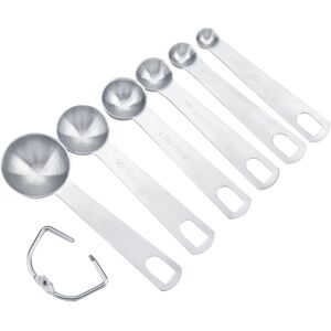 Unbranded Australian Stainless Steel Measuring Spoons 6Pcs Set Ideal for Coffee & Cooking Unbranded Australian Stainless Steel Measuring Spoons 6Pcs Set Ideal for Coffee & Cooking
