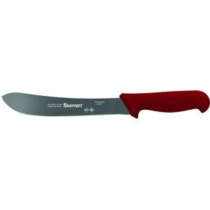 Starrett Professional Stainless Steel Chefs Steak Knives - 8-inch (200mm), Red Starrett Professional Stainless Steel Chefs Steak Knives - 8-inch (200mm), Red