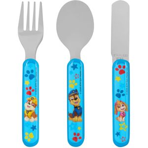 PAW Patrol 3-Piece Stainless Steel Cutlery Set for Kids, Blue, Includes Fork, Sp PAW Patrol 3-Piece Stainless Steel Cutlery Set for Kids, Blue, Includes Fork, Sp