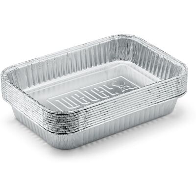 Weber 6415 Small Drip Pans - Silver Weber 6415 Small Drip Pans - Silver