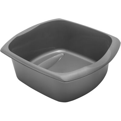 Addis Large Rectangular Bowl, Metallic Silver, 9.5 litre Addis Large Rectangular Bowl, Metallic Silver, 9.5 litre