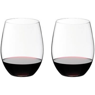 Riedel O Range Stemless Cabernet / Merlot Glass - Set of 2 Riedel O Range Stemless Cabernet / Merlot Glass - Set of 2
